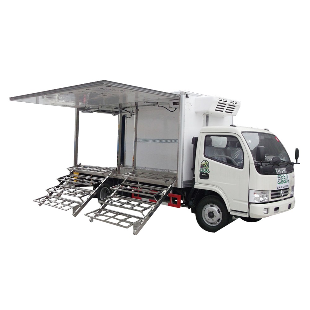 Carrello refrigerato per congelatore di verdure Dongfeng