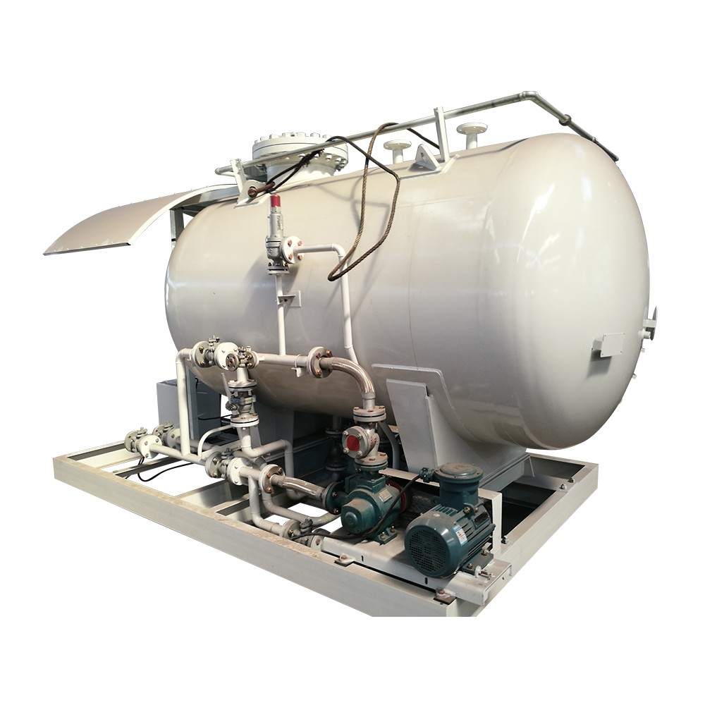 Stazione di rifornimento bombole GPL da 10 M3