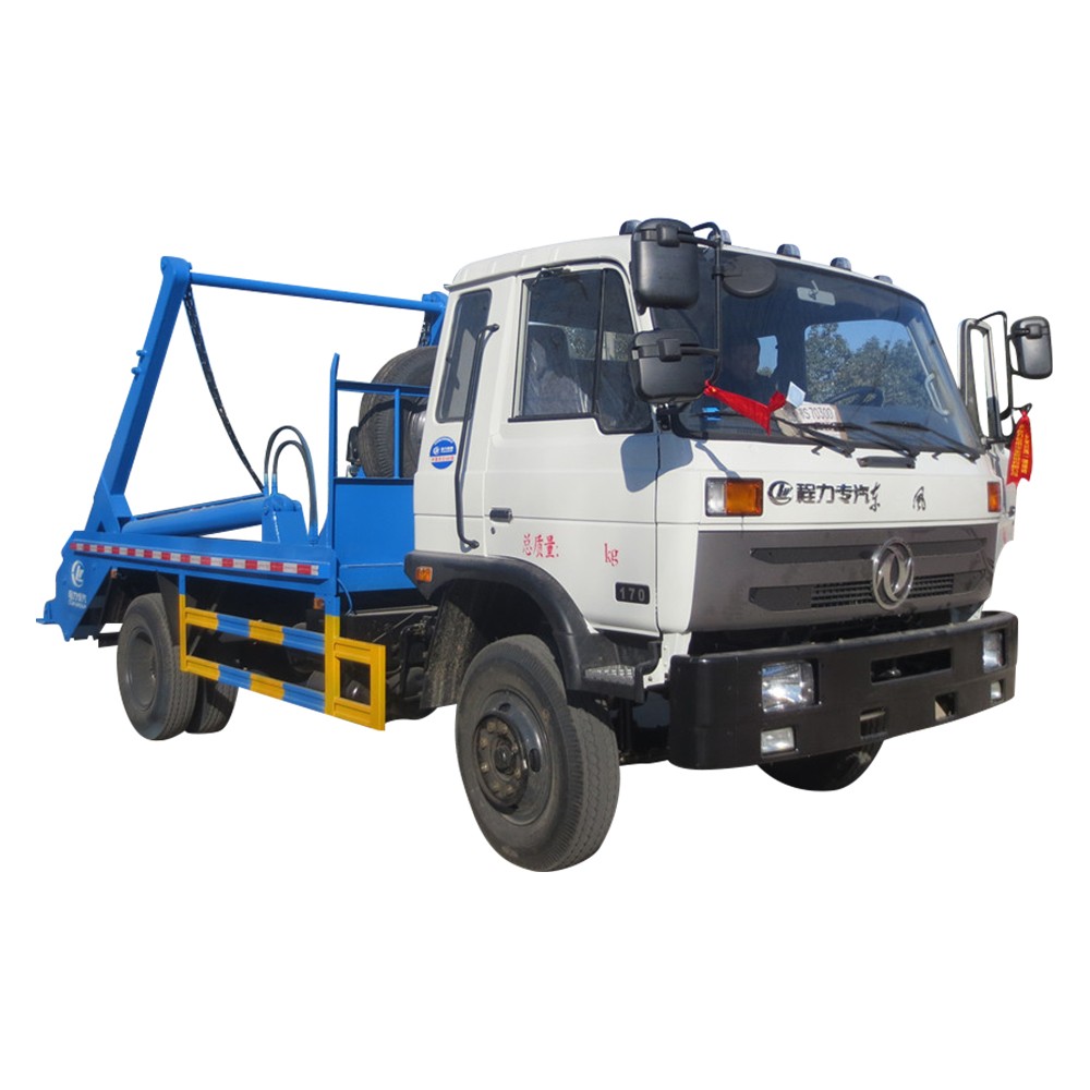 Camion della spazzatura con braccio a trazione a 6 ruote