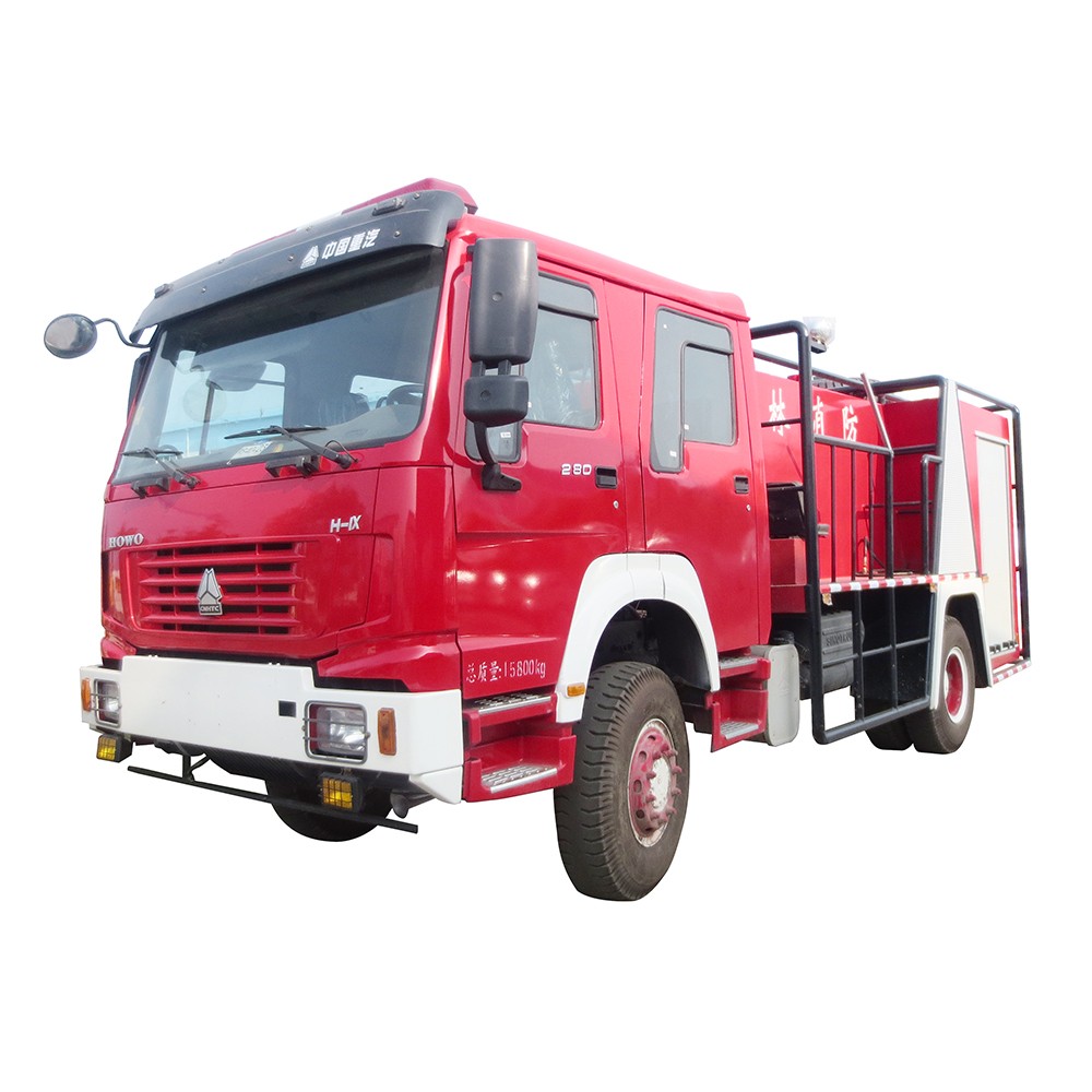 Camion dei vigili del fuoco forestale Howo 8 Cbm