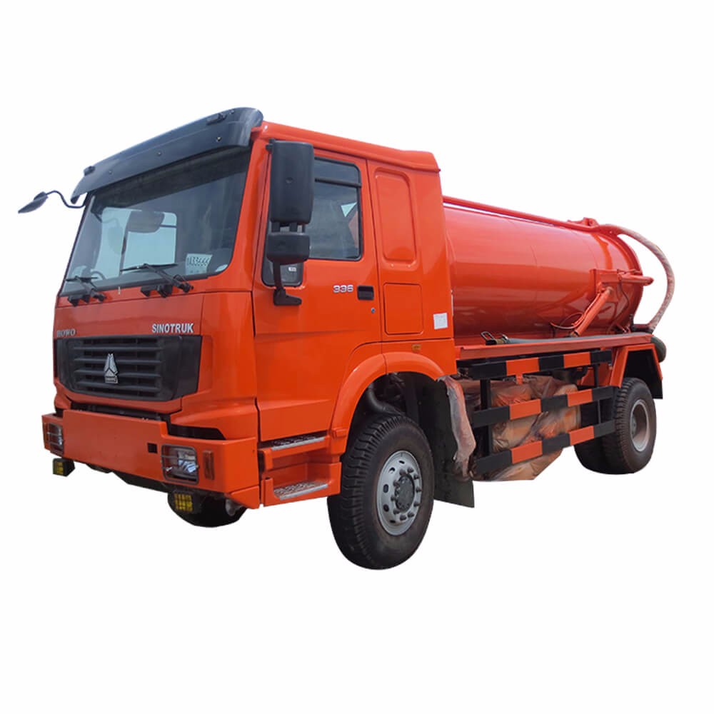 Camion di aspirazione delle acque reflue Howo 4 * 4